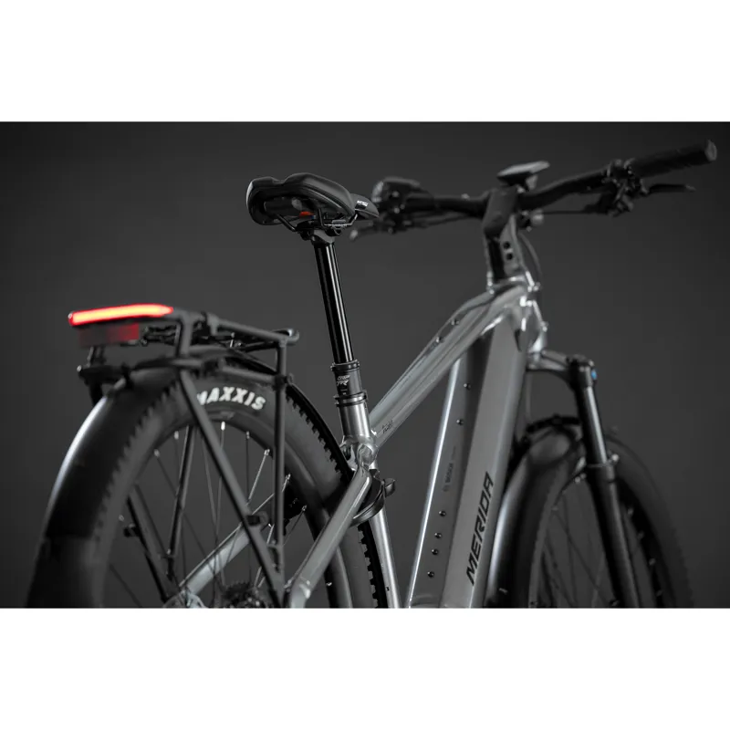 Merida eFloat CC 500 EQ Electric Mountain Bike in Gunmetal Grey/Black-5