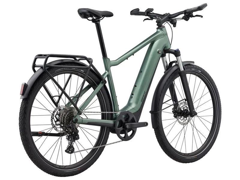 Giant Explore E+ 1 GTS 625Wh Electric Hybrid Bike In Satin Misty Forest-1