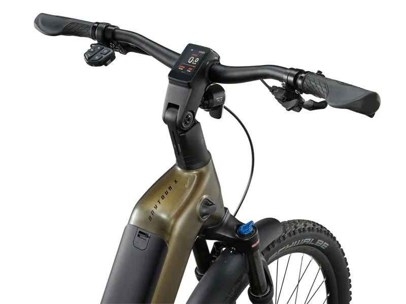 Giant AnyTour X E+ 3 625Wh Electric Hybrid Bike In Pyrite Brown-2
