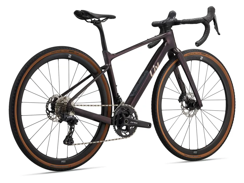 Liv Devote Advanced 0 Gravel Bike in Tiger Red-1