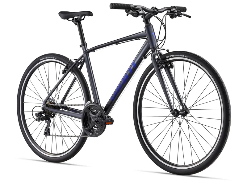 Giant Escape 3 Hybrid Bike In Gloss Cold Iron-1