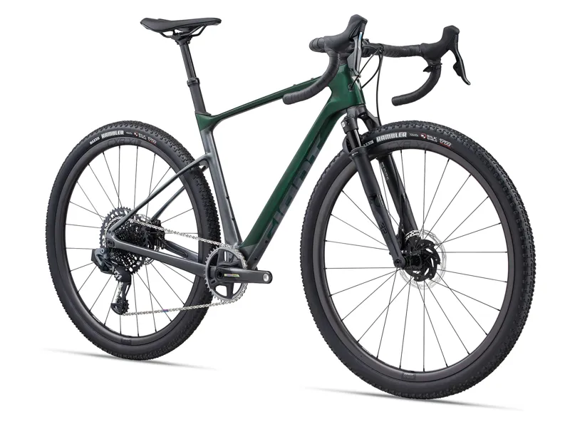 Giant Revolt X Advanced Pro 0 Gravel Bike in Kelp Forest/Charcoal-1