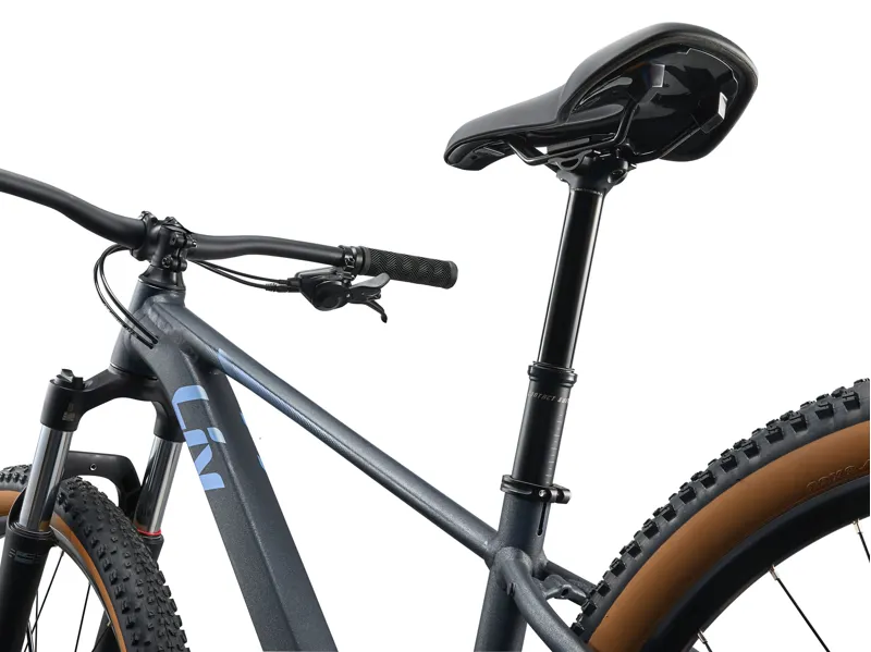 Liv Tempt 1 27.5 Mountain Bike In Matte Black Diamond/Frost Silver-5