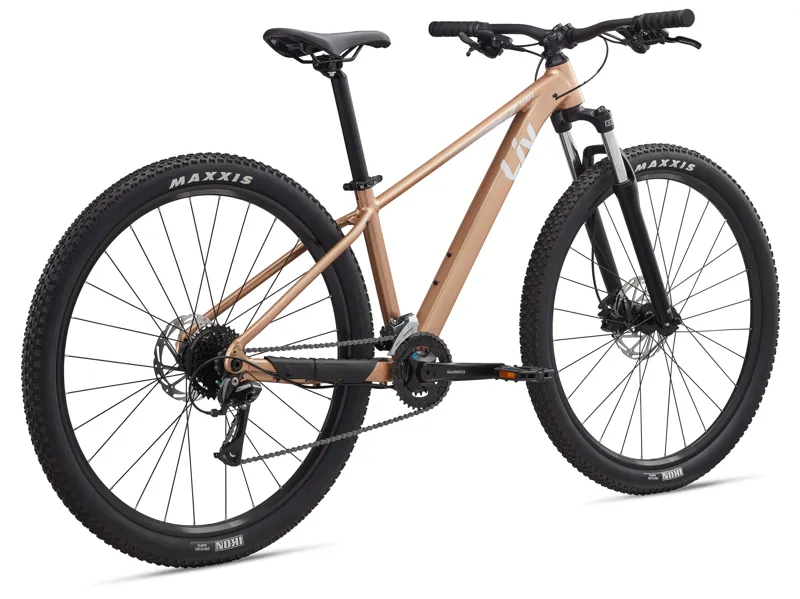 Liv Tempt 3 27.5 Mountain Bike In Golden Wheat-1