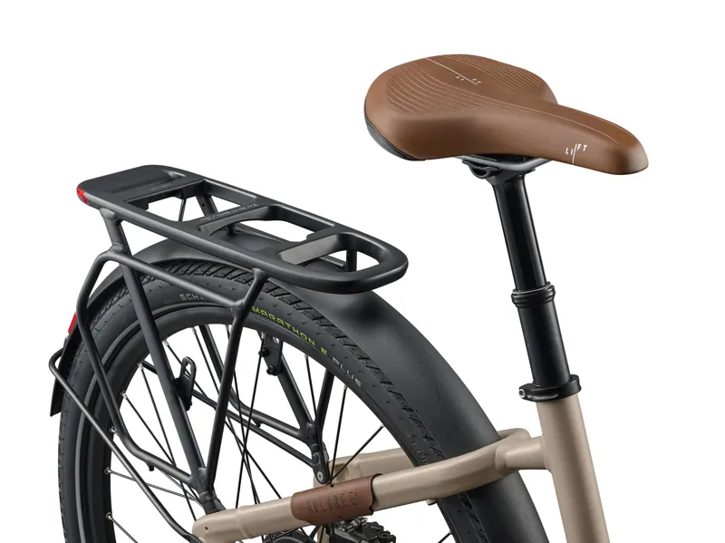 Liv Allure E+ 1 Electric Hybrid Bike in Sunset Ivory-7