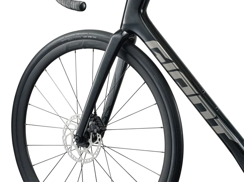 Giant Defy Advanced 2 Road Bike in Abyss Black/Chrome-4
