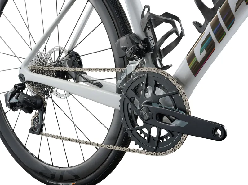 Giant Defy Advanced Pro 1 Road Bike in White/Iris-2