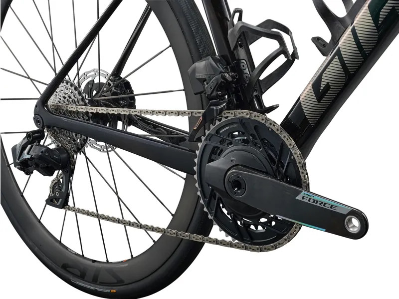 Giant Defy Advanced SL 1 Road Bike in Dark Green-2