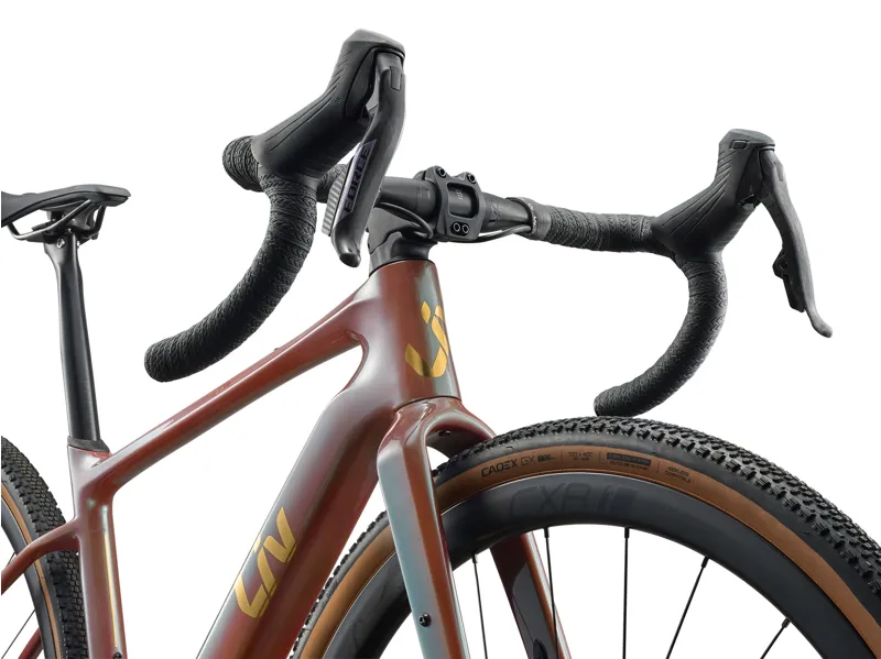 Liv Devote Advanced Pro Gravel Bike in Nebula/Chrome-2