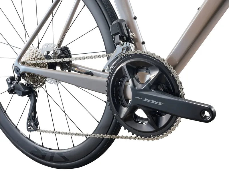 Liv Langma Advanced 0 Road Bike in Camel Silk/Chrome-1