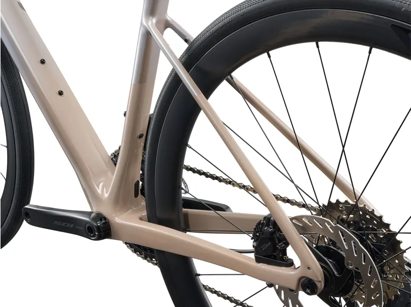 Liv Langma Advanced 0 Road Bike in Camel Silk/Chrome-2