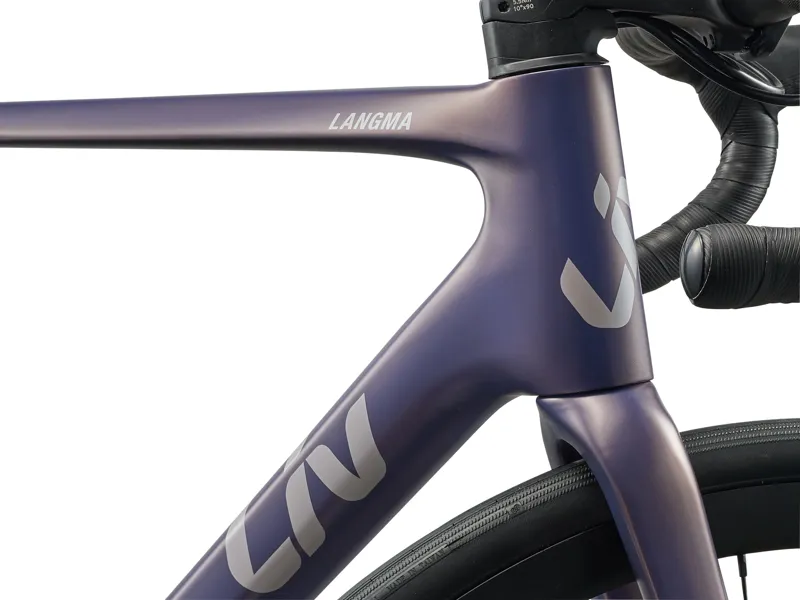 Liv Langma Advanced 1 Compact Road Bike In Meteorite Mist-3