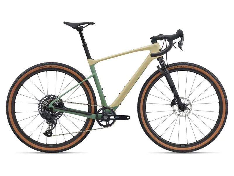 Giant Revolt X Advanced Pro 1 Gravel Bike in Pale Olive