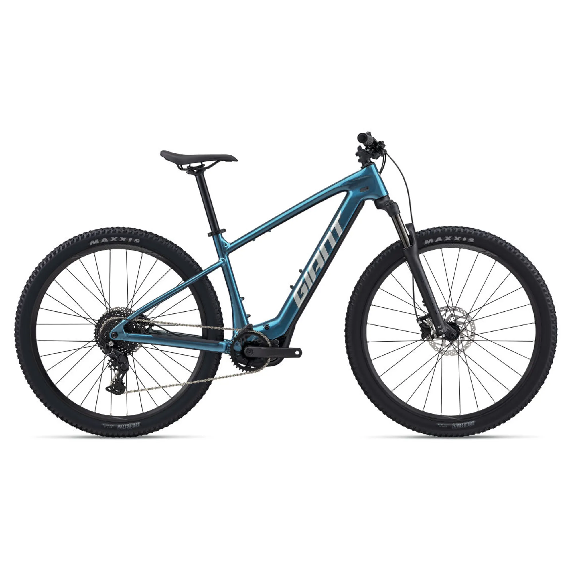 Giant Talon E+ Electric Mountain Bike in Electron Blue