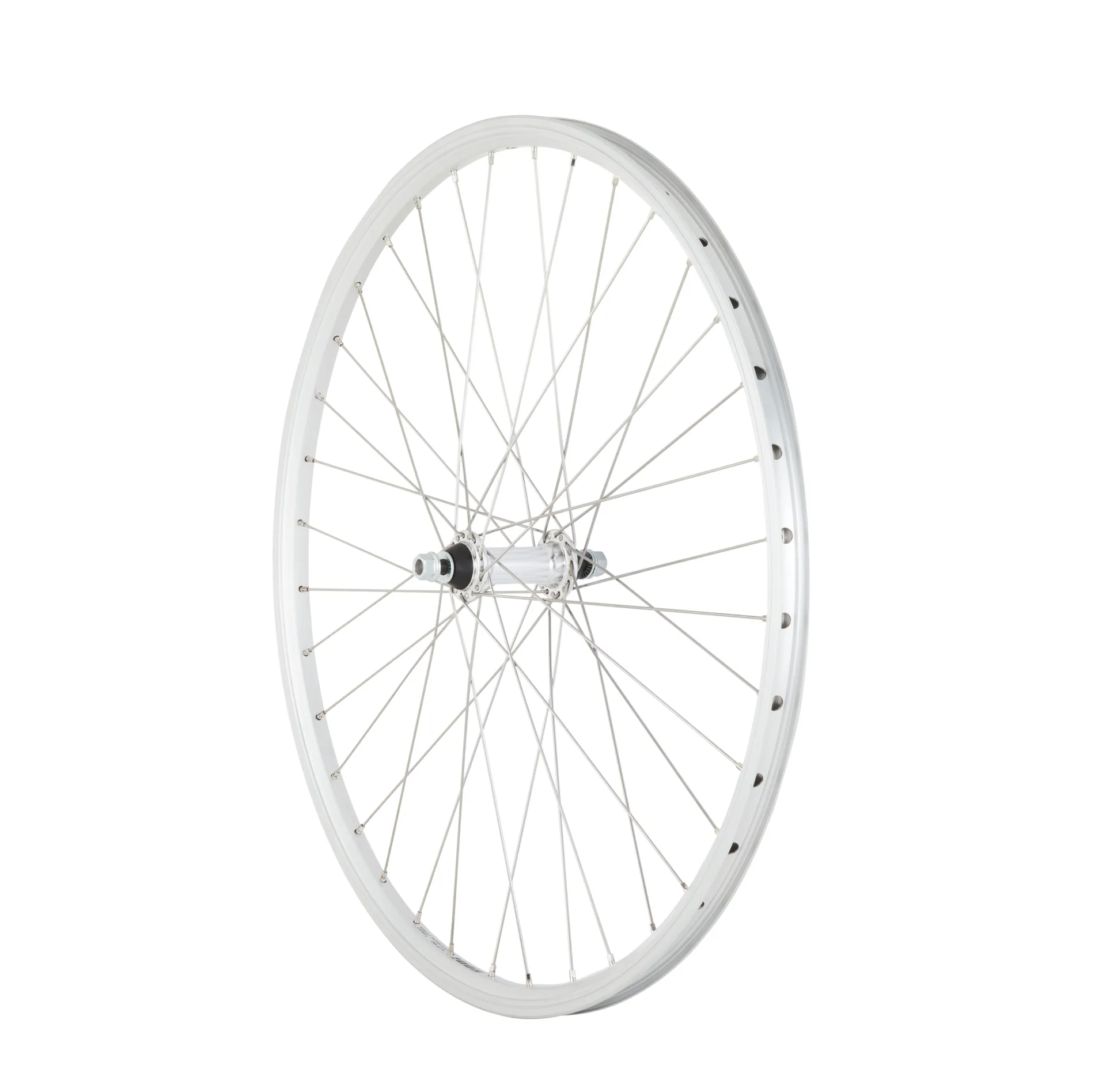 M Part 26 Rim Brake MTB Solid Axle 36H Front Wheel - Bike Coop