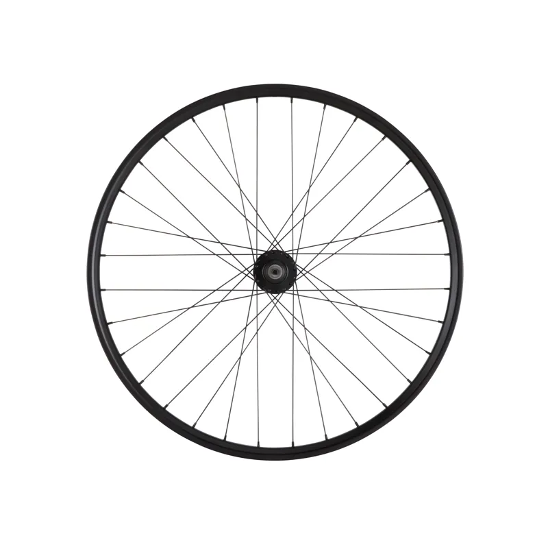 M part Alloy 6 Bolt Disc Q/R 650b Front Wheel in Black
