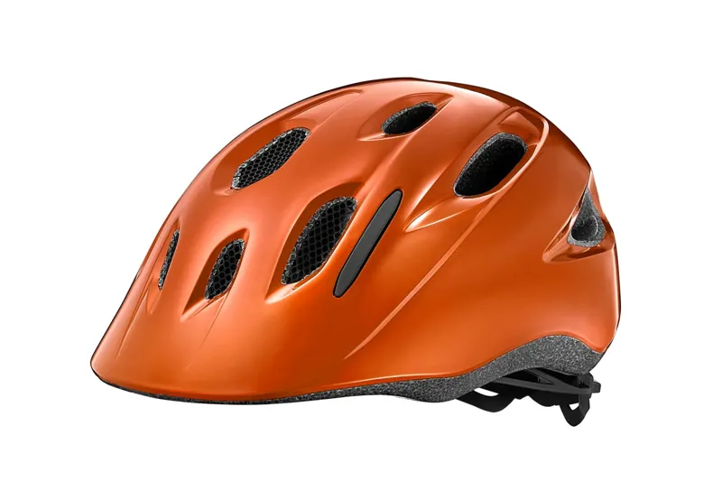 Giant Hoot ARX Youth Helmet in Gloss Metallic Orange