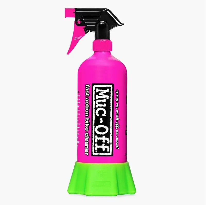 Muc-Off Punk Powder Bike Cleaner 4 Sachet Pack and Bottle for Life