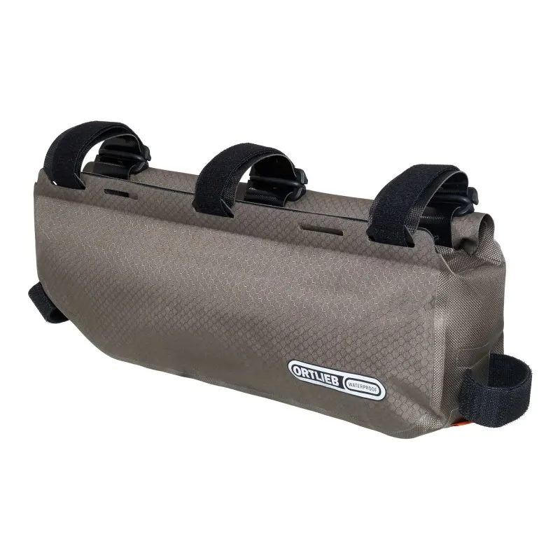 Ortlieb Bikepacking Frame Pack Toptube RC in Dark Sand