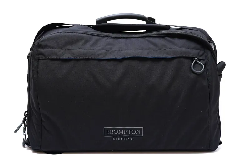 Brompton City Bag For Brompton Electric Large 20 Litre In Black W/Grey Logo