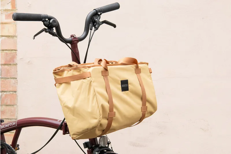Brompton Basket Bag Large 23 Litre in Sand
