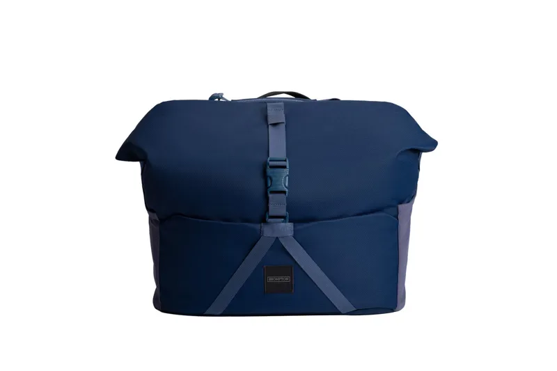 Brompton Roll Top Bag Large 28 Litre in Navy-2