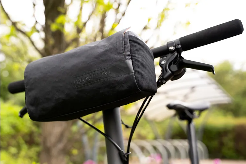 Brompton Bar Bag in Anthracite-3