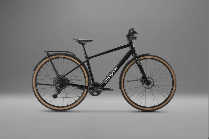 Whyte RHeO 3 V1 Electric Hybrid Bike in Gloss Black with Silver-1