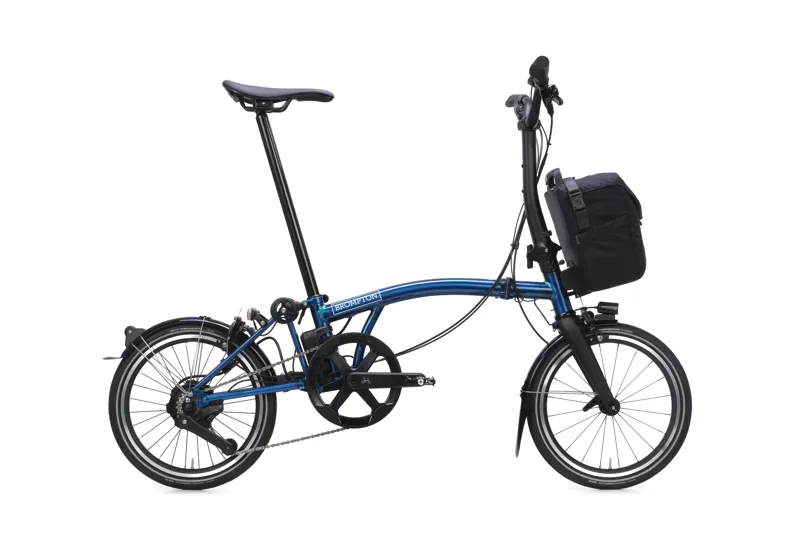 Brompton Electric P Line 4 Speed 2026 Folding Bike in Pacific Lacquer
