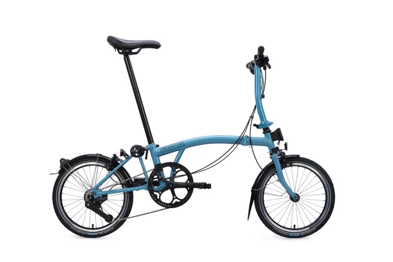 Brompton C Line 4 Speed 2026 in Cloud Metallic