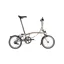Brompton C Line 4 Speed 2026 Folding Bike in Dune Sand