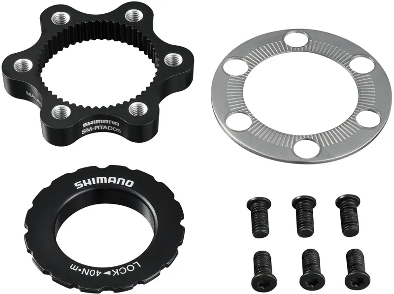 Shimano 6-Bolt Rotor To C-Lock Hub Adapter