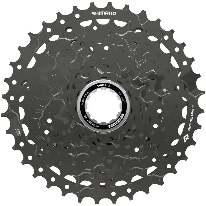Shimano Cues CS-LG400 Link Glide 9-Speed Cassette