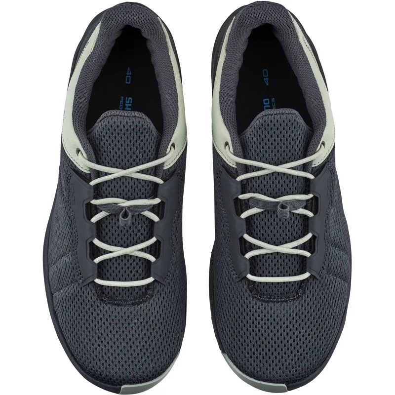 Shimano EX3W EX300W Women's SPD Shoes in Grey/Mint-1