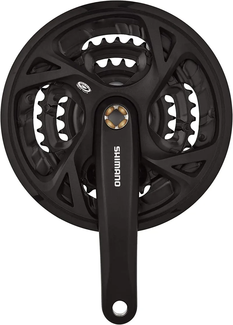 Shimano FC-M371 9-Speed Chainset W/ Chainguard