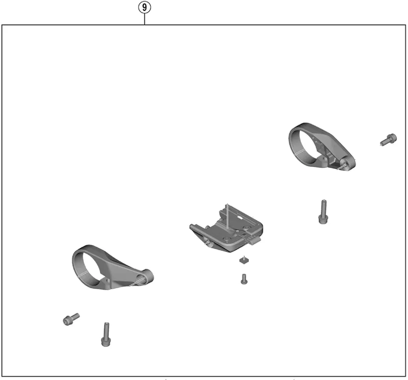 Shimano SC-E6100 Display Bracket Unit