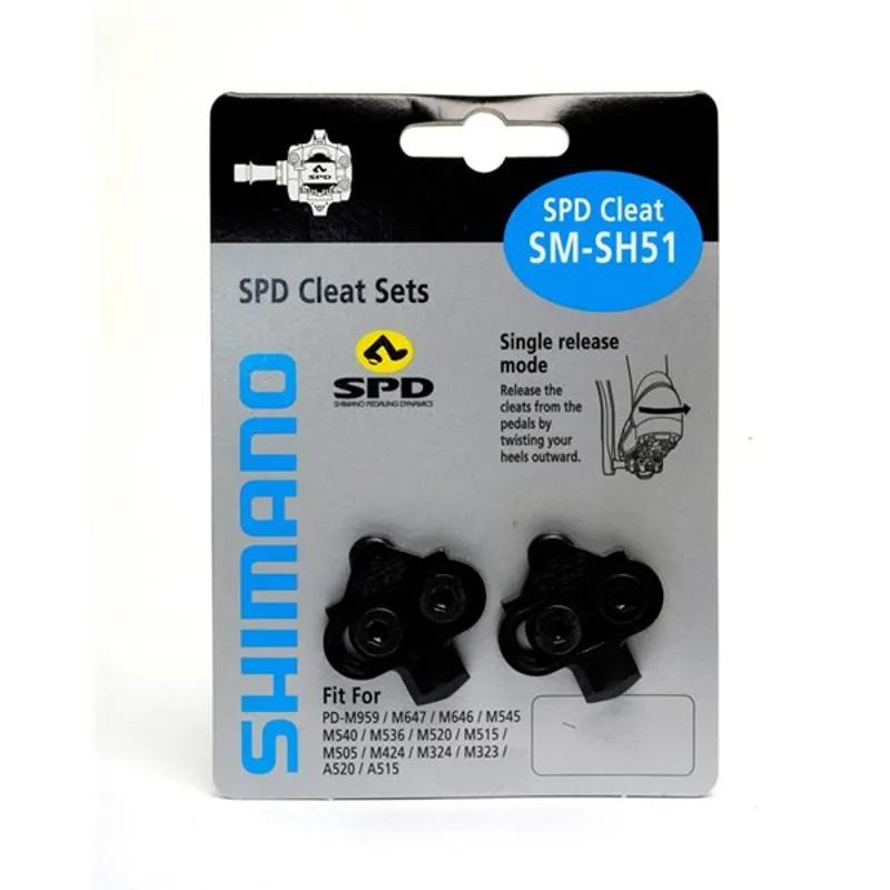 Shimano SH51 MTB SPD Cleats Single-Release-1