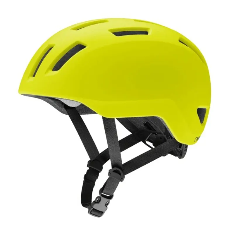 Smith Transit MIPS Helmet in Matte Neon Yellow