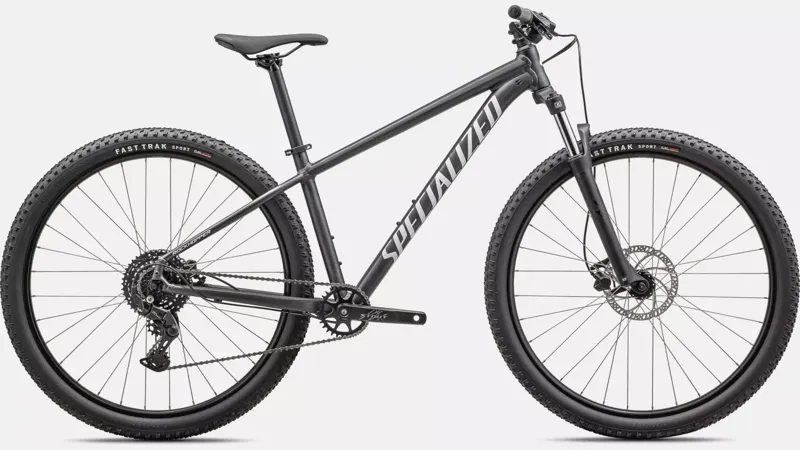 Specialized Rockhopper Sport Mountain Bike in Black Liquid Metal