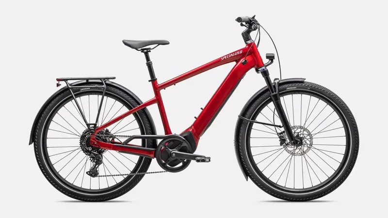 Specialized Turbo Vado 4.0 Electric Hybrid Bike in Red Tint