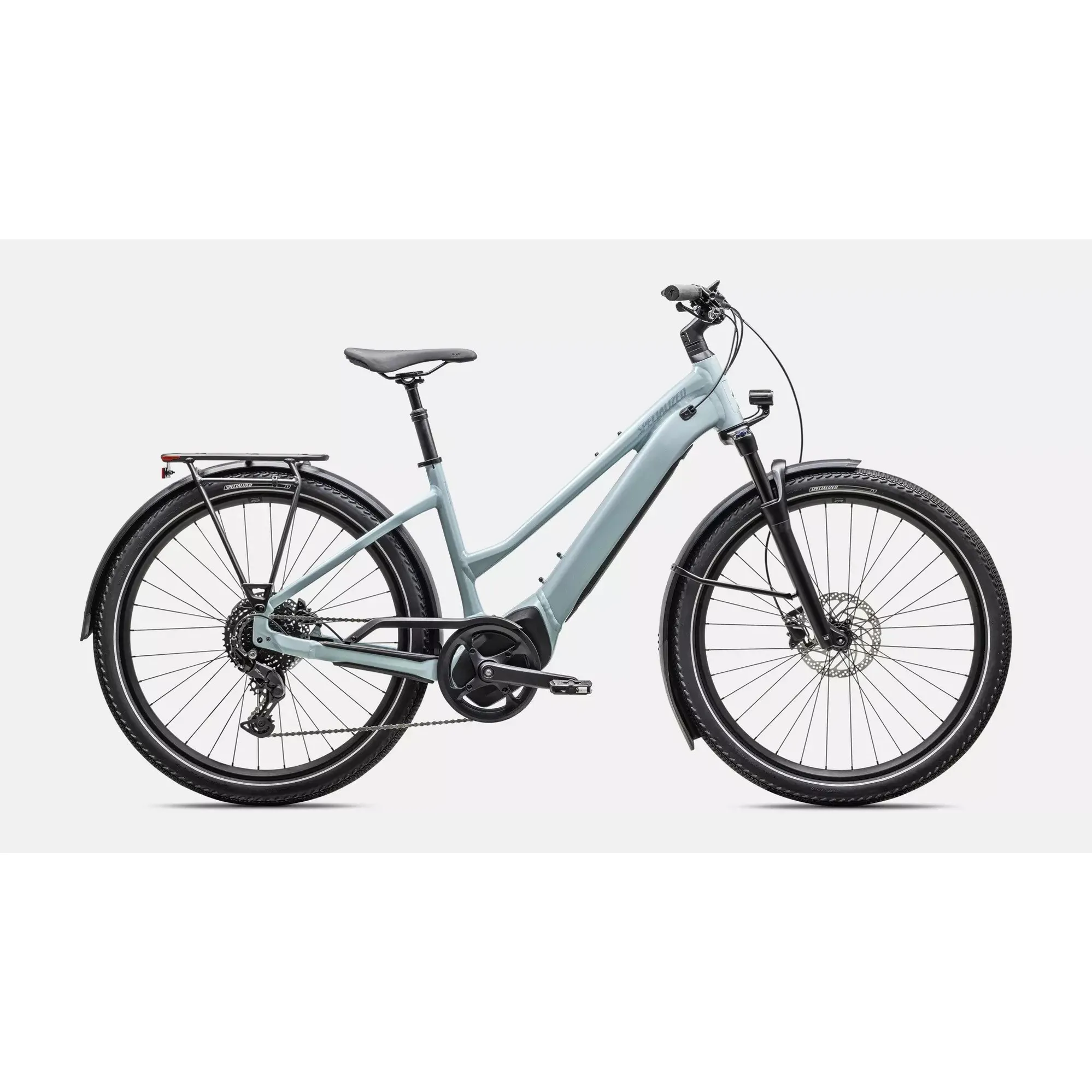 Specialized Turbo Vado Step-Through E-Hybrid Bike in Black