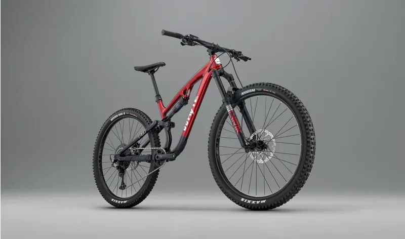 Whyte T-160 S V3 Mountain Bike in Metallic Red/Black-1