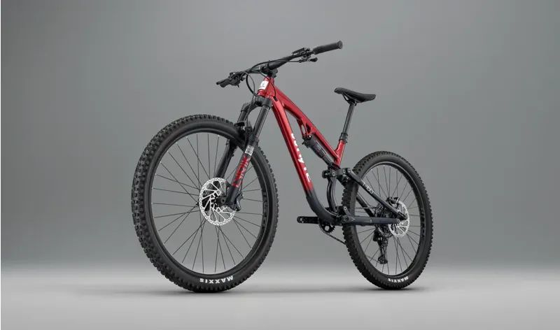 Whyte T-160 S V3 Mountain Bike in Metallic Red/Black-2