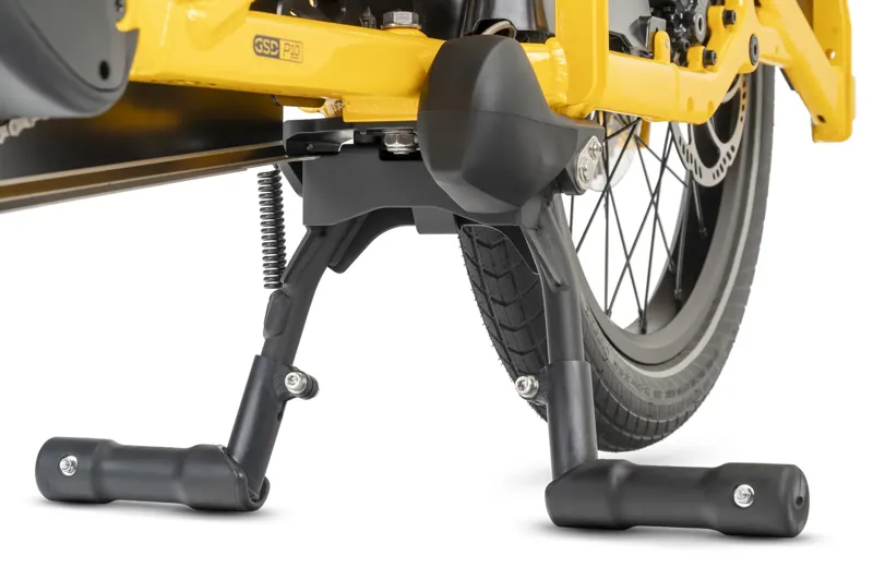 Tern GSD P10 Gen 3 545Wh Electric Cargo Bike In School Bus Yellow -3