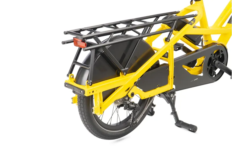 Tern GSD P10 Gen 3 545Wh Electric Cargo Bike In School Bus Yellow -5