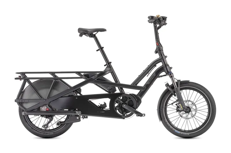 Tern GSD S10 LR Electric Cargo Bike in Black