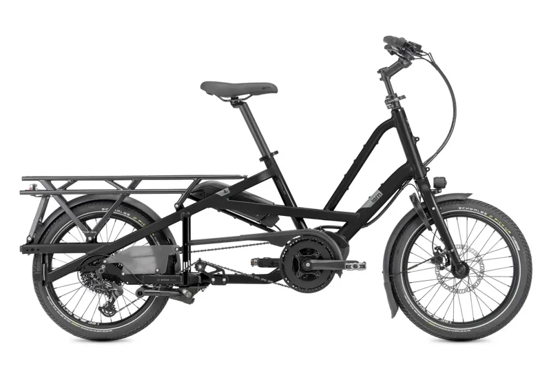 Tern Quick Haul Long D9 Electric Cargo Bike In Satin Black