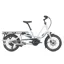 Tern Quick Haul Long D9 Electric Cargo Bike in Satin Ice Grey