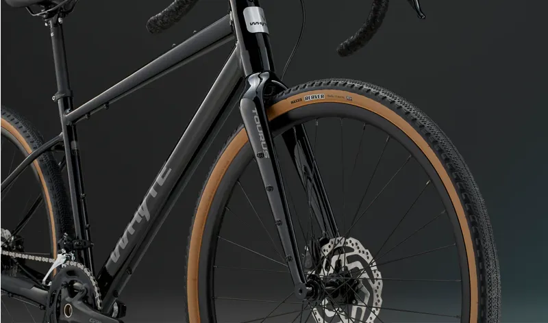 Whyte Tourus Gravel Bike In Black/Silver-1