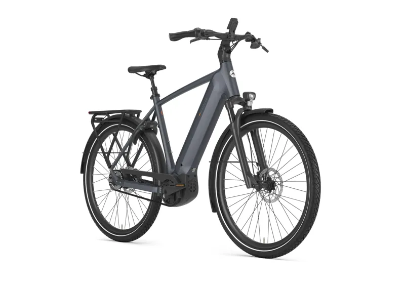 Gazelle Ultimate C5+ 2026 600Wh High-Step Electric Bike in Meteor Grey-1